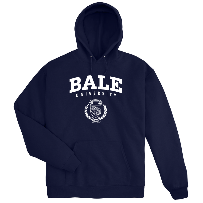 Bale University Hooded Sweatshirt Horseplay Apparel