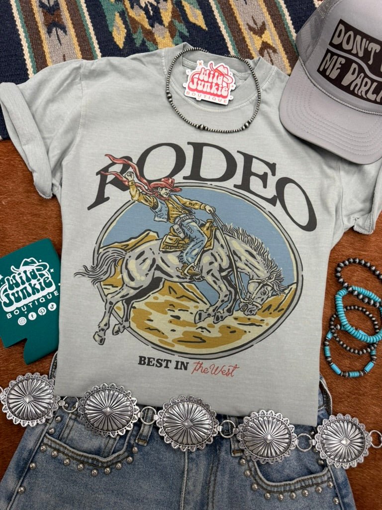 Best In The West Rodeo Graphic Tee Wild Junkie