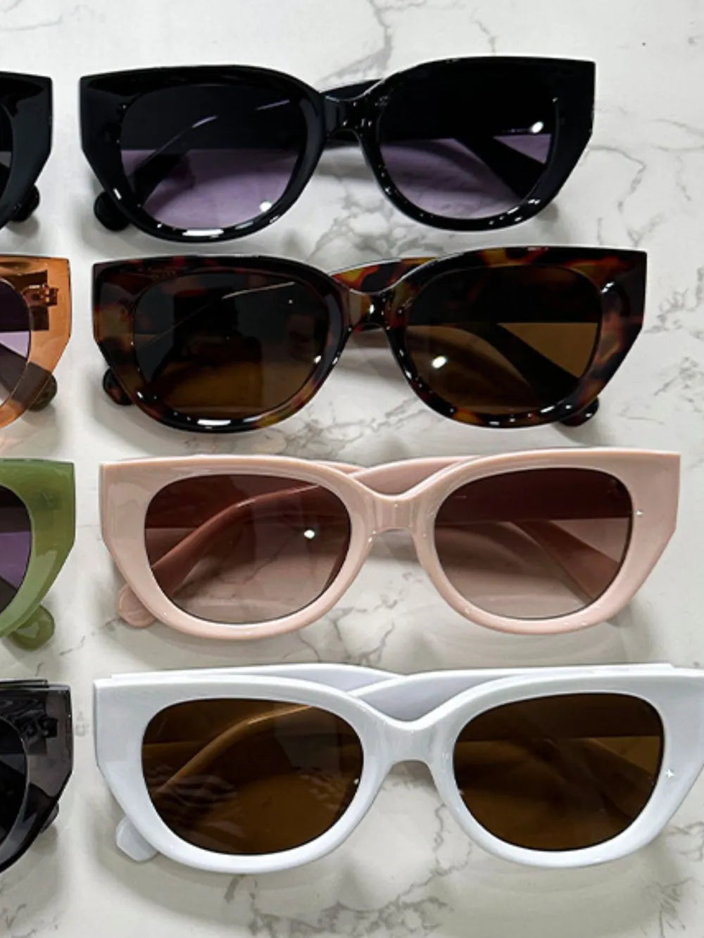 Cat Eye Polycarbonate Frame Sunglasses New Era Fashion LLc