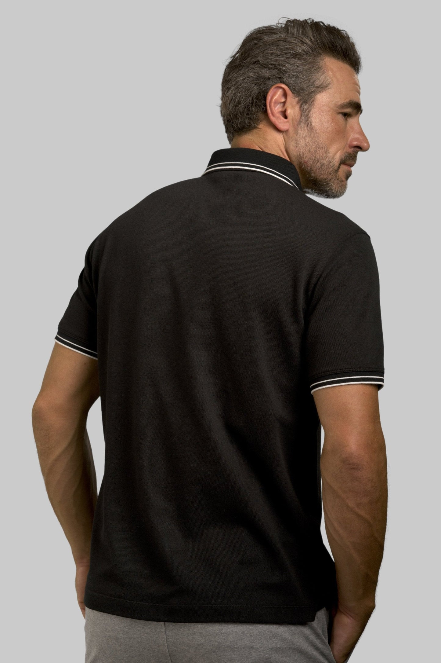 Happy Polo Shirt - Black Buki