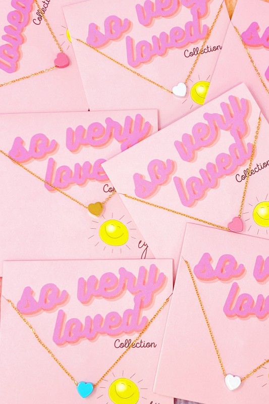 So Very Loved Heart Necklace Shop Style & More | Fresh Looks, Everyday Deals & Free Shipping