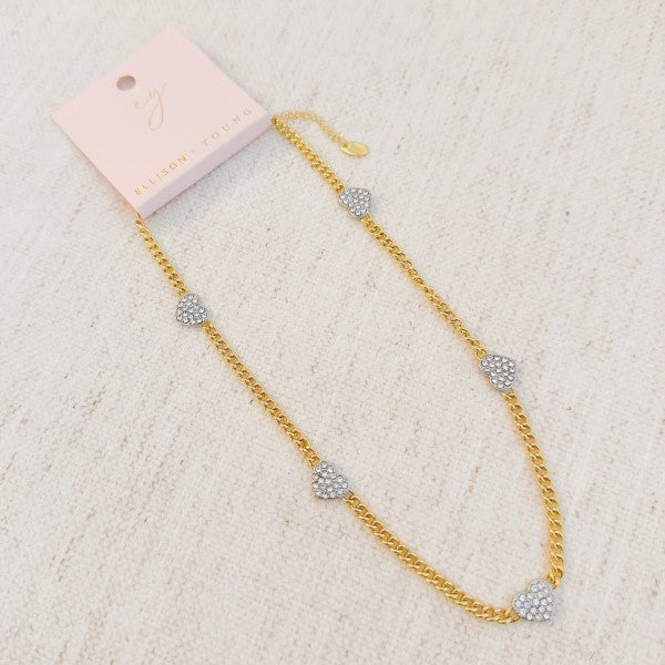 Heartful Rhythm Chain Necklace Shop Style & More | Fresh Looks, Everyday Deals & Free Shipping