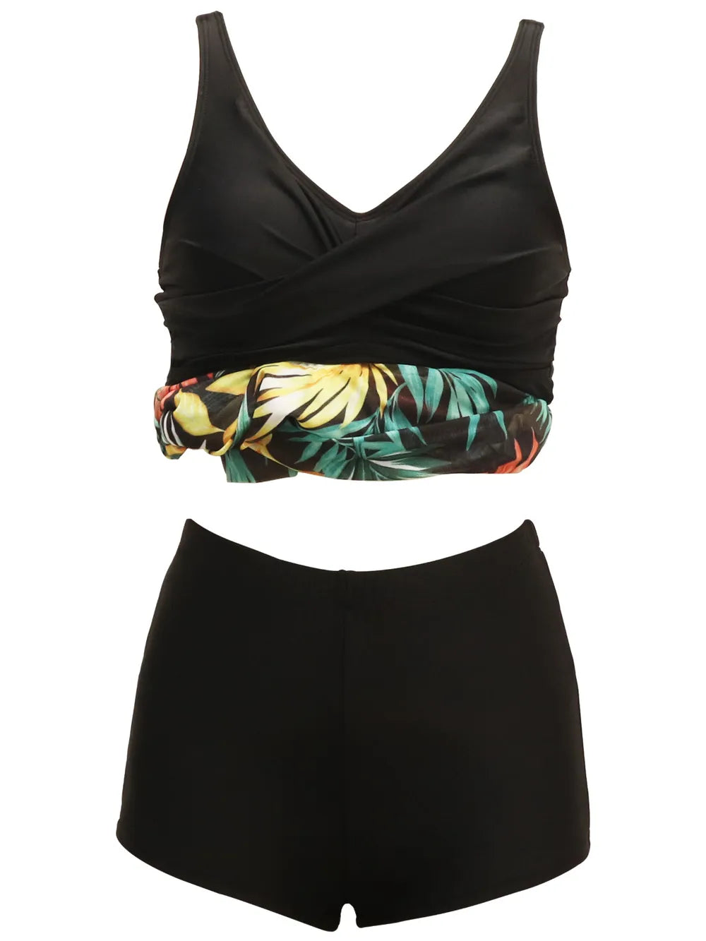Printed Wide Strap Two-Piece Swim Set New Era Fashion LLc