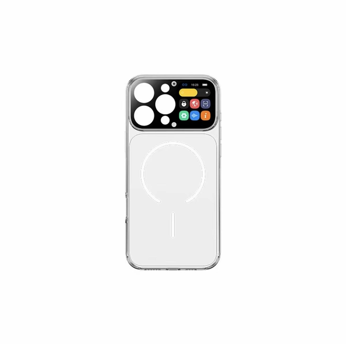 P1 Smartphone Case, Transparent, Full-Body Protection, Drop-Resistant, Magnetic Suction New Era Fashion LLc