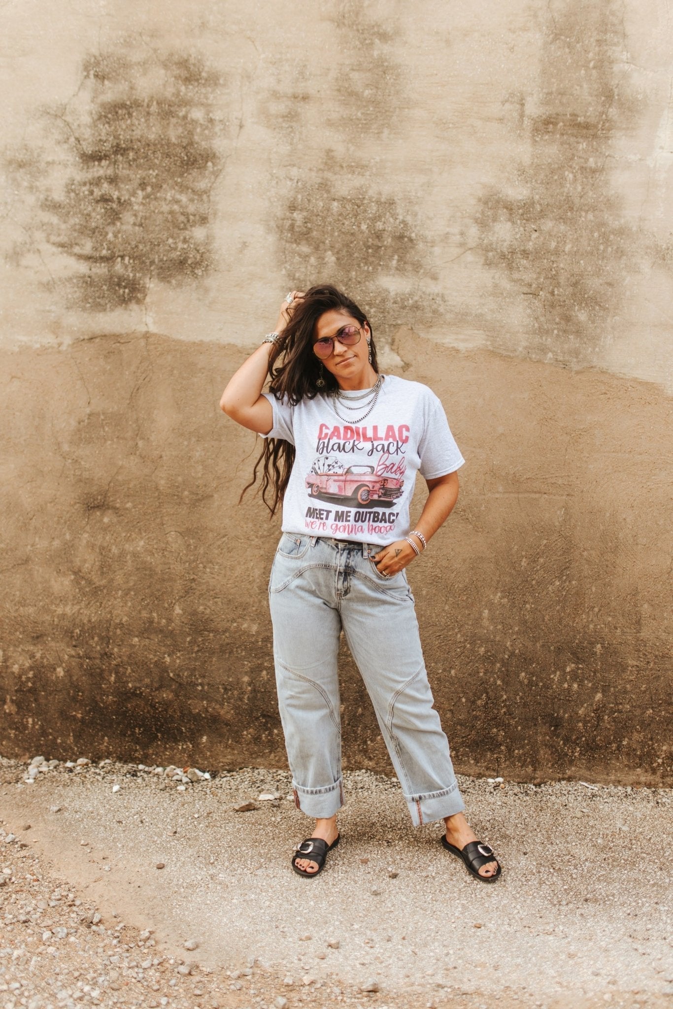 Cadillac Black Jack Graphic Tee Wild Junkie