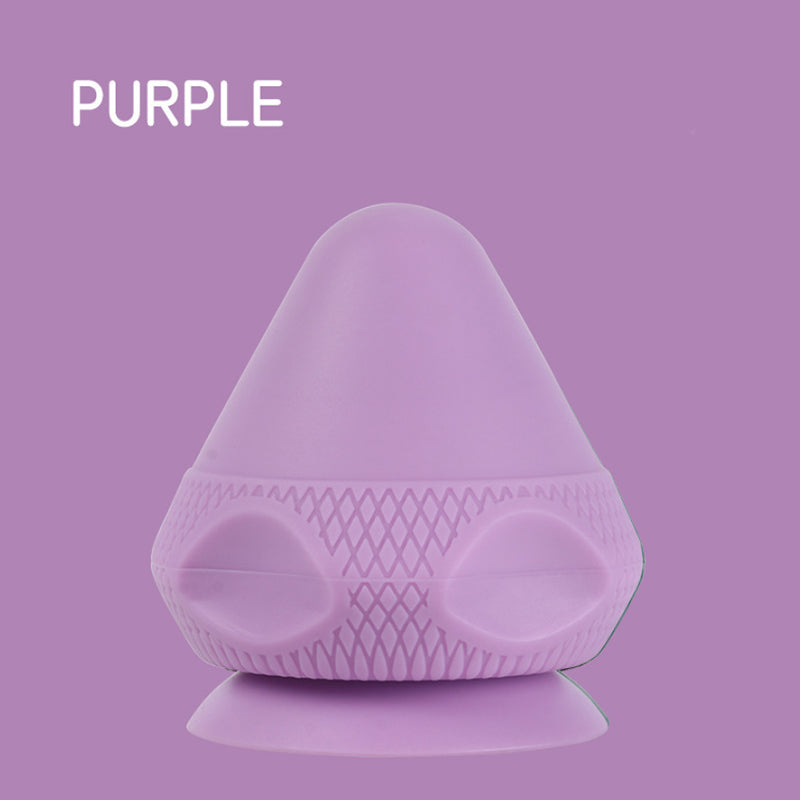 Silicone Massage Cone Solid Adsorption Ball Psoas Thoracic Spine Back Scapula Foot Yoga Muscle Releas Deep Tissue Massage Ball for Pain Relief - Multifunctional Muscle Massager for Back, Arm, and Foot
