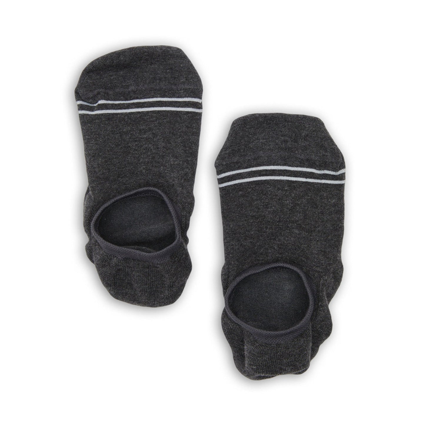 Charcoal Cotton No Show - 6 Pack DeadSoxy