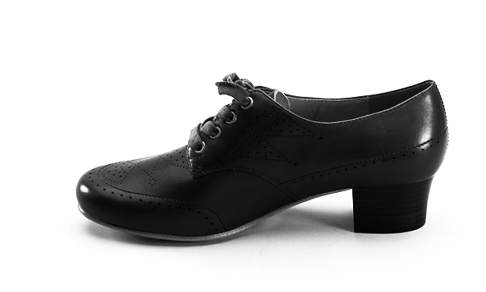 Claire 1940s Oxfords (Black) American Duchess
