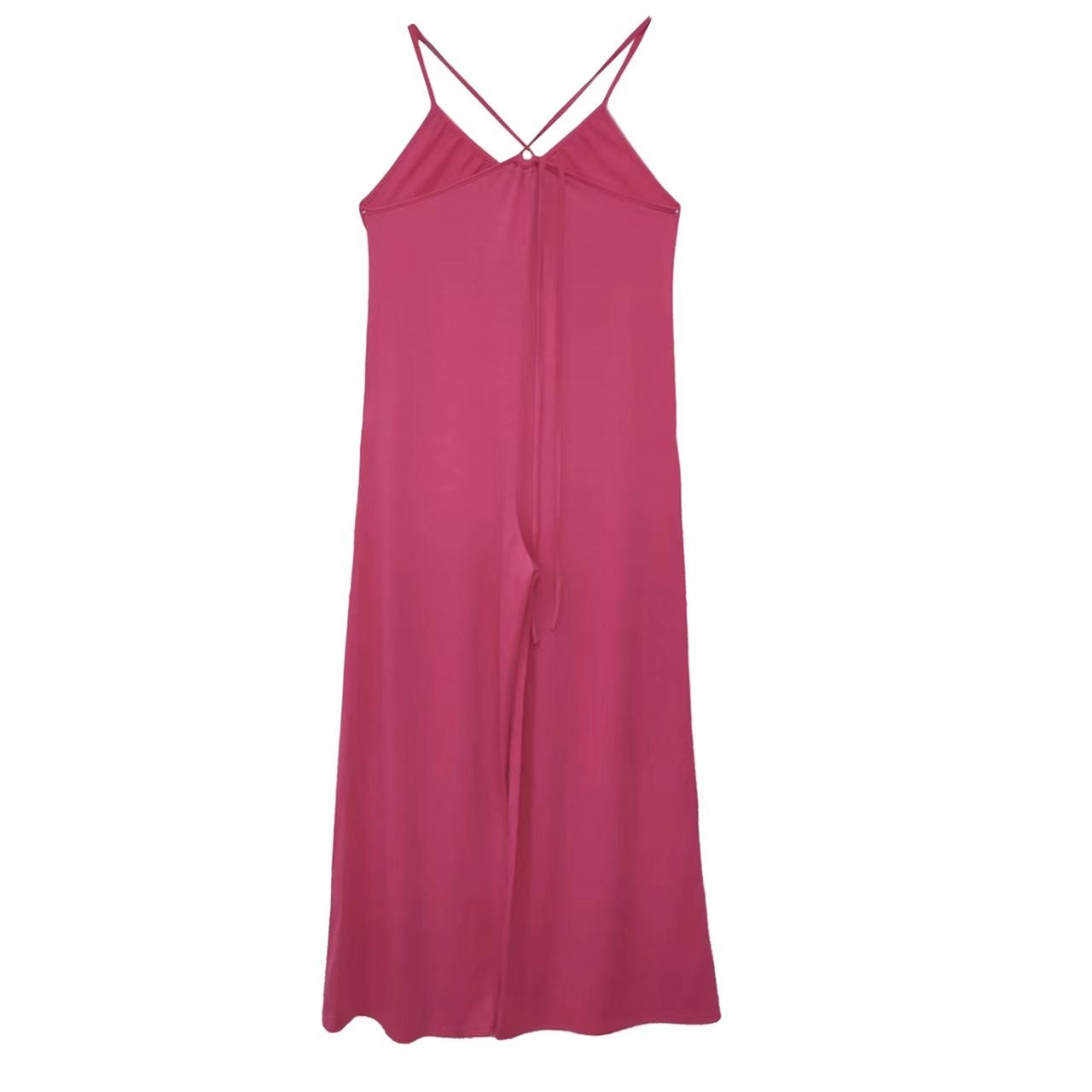 Women's New Cross Backless Wide Leg Camisole Skirt Jumpsuit FitiqueFit
