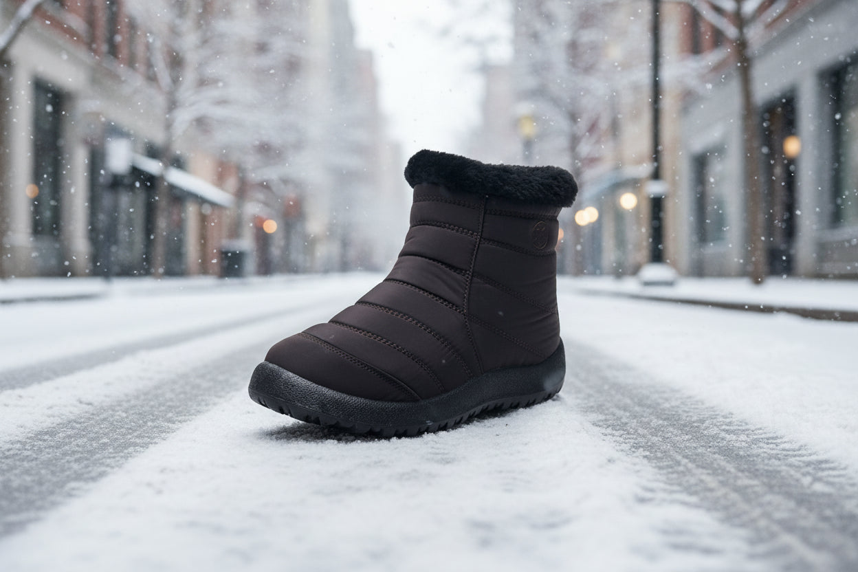 Women’s Thickened Cotton Snow Boots – Waterproof Warm Winter Boots FitiqueFit