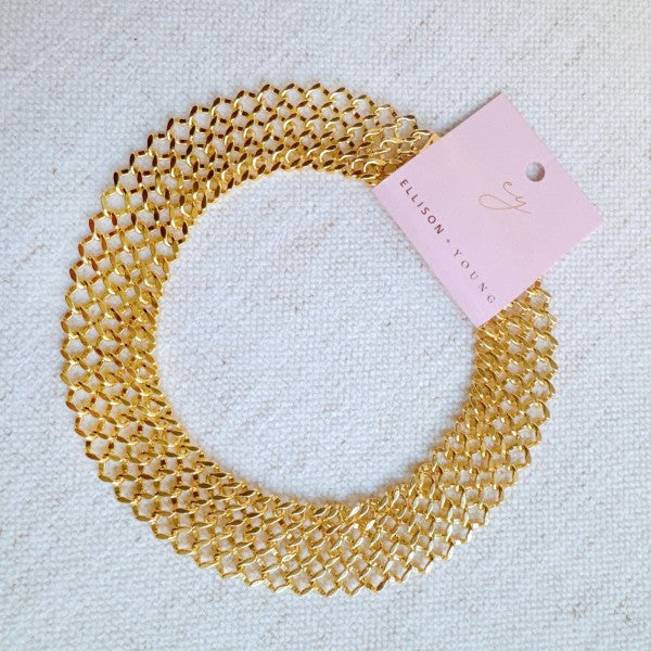 Lux Lattice Chain Choker Necklace Shop Style & More | Fresh Looks, Everyday Deals & Free Shipping