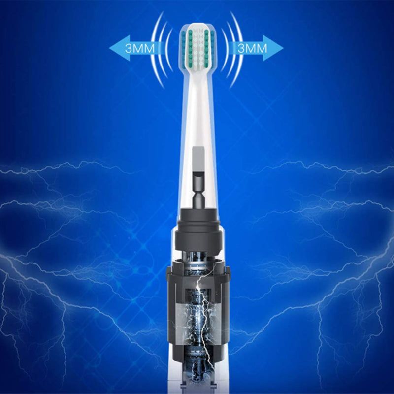 Ultrasonic Electro Toothbrush With Two Additional Brush Heads New Era Fashion LLc