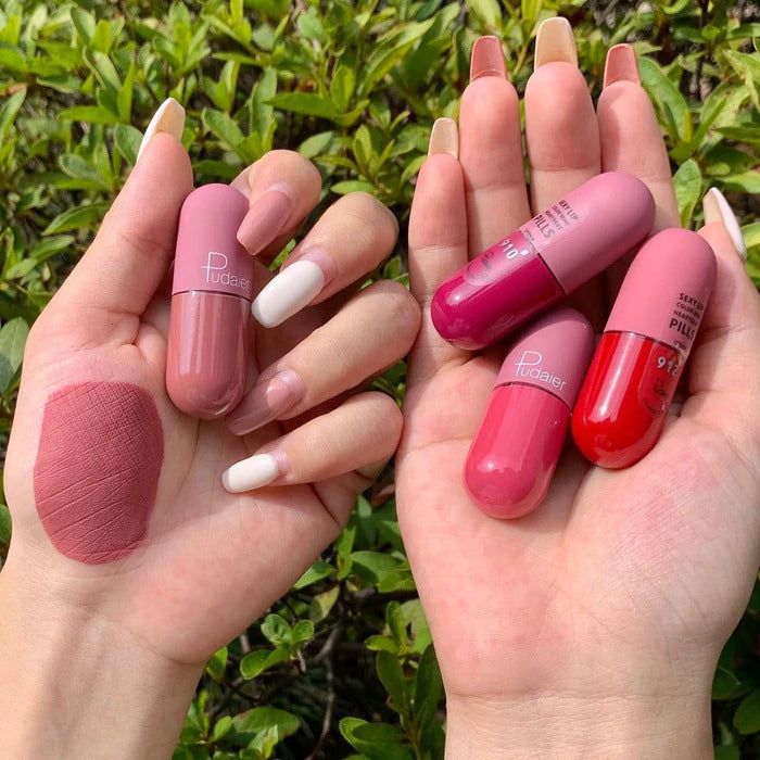 PUDAIER® Mini Capsule Matte Liquid Lipstick - Color #900 New Era Fashion LLc