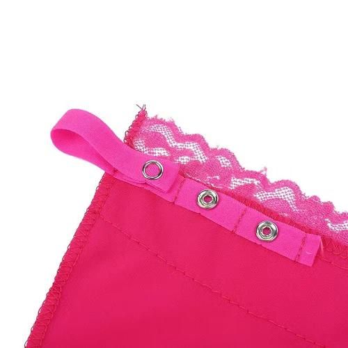 8 Pack Women Lace Cami Clip-on Mock Camisole Overlay Modesty Panel for Low-Cut Shirt New Era Fashion LLc