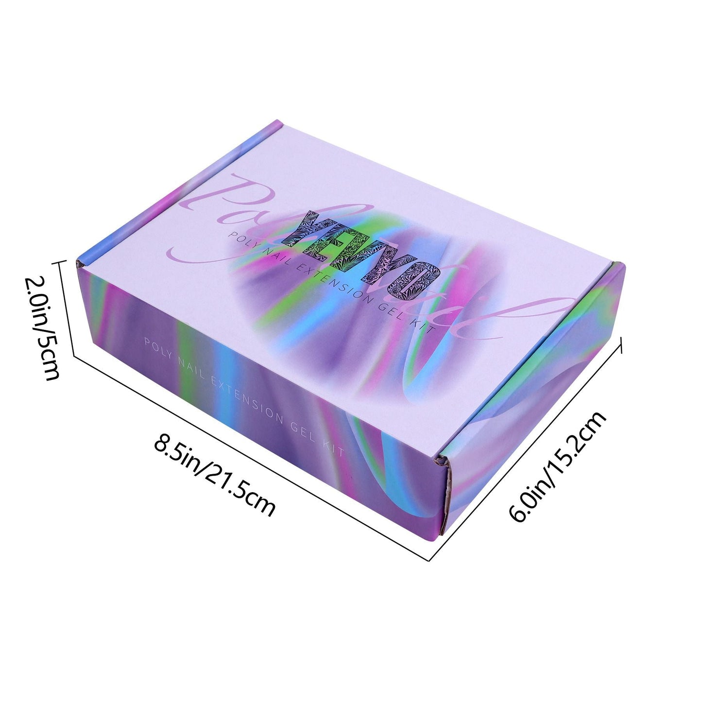 Poly Gel Nail Kit, Poly Nail Gel Kit with UV Lamp for Beginners with Everything, Gel Extension Nail Kit with Slip Solution New Era Fashion LLc