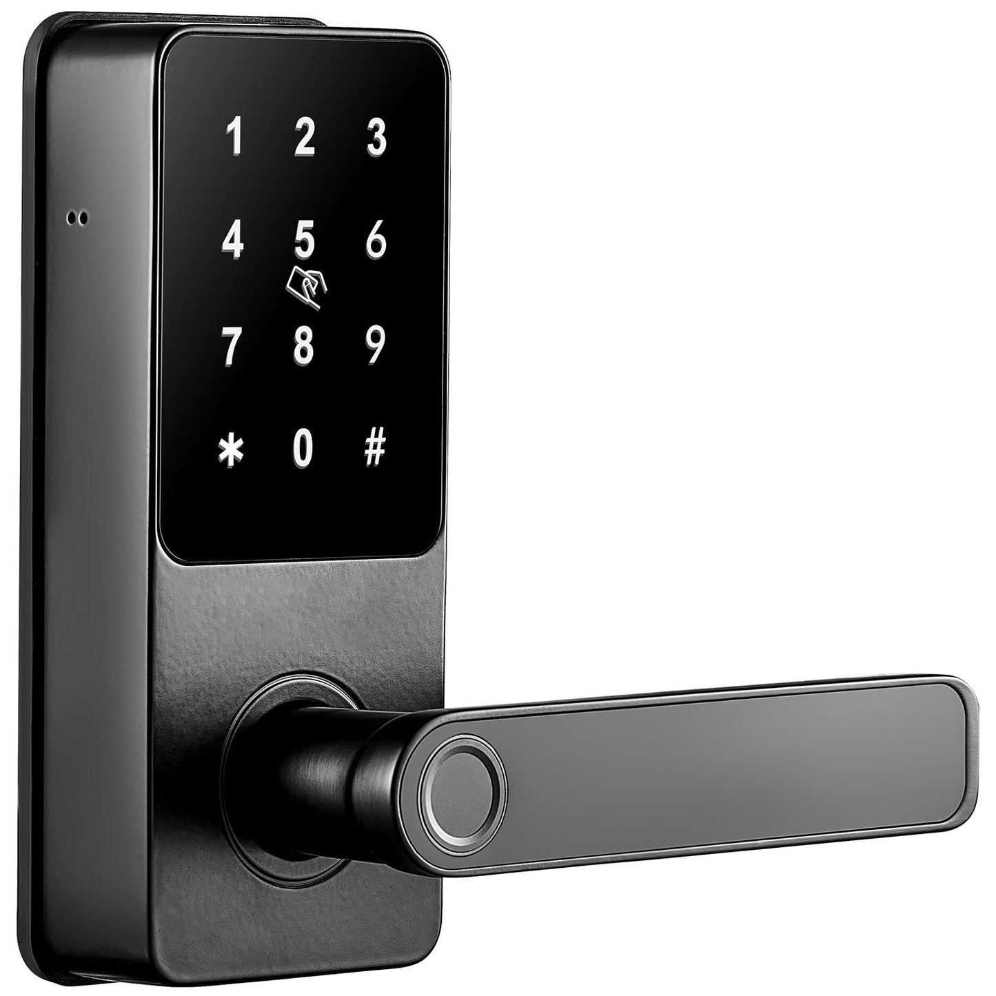 Smart Lock, 5-in-1 Smart Door Knob, Fingerprint Deadbolt with App Control, Bluetooth Smart Lock, Keyless Entry Door Lock with Handle, Biometric Door Lock, Keypad Digital Door Lock for Front Door New Era Fashion LLc