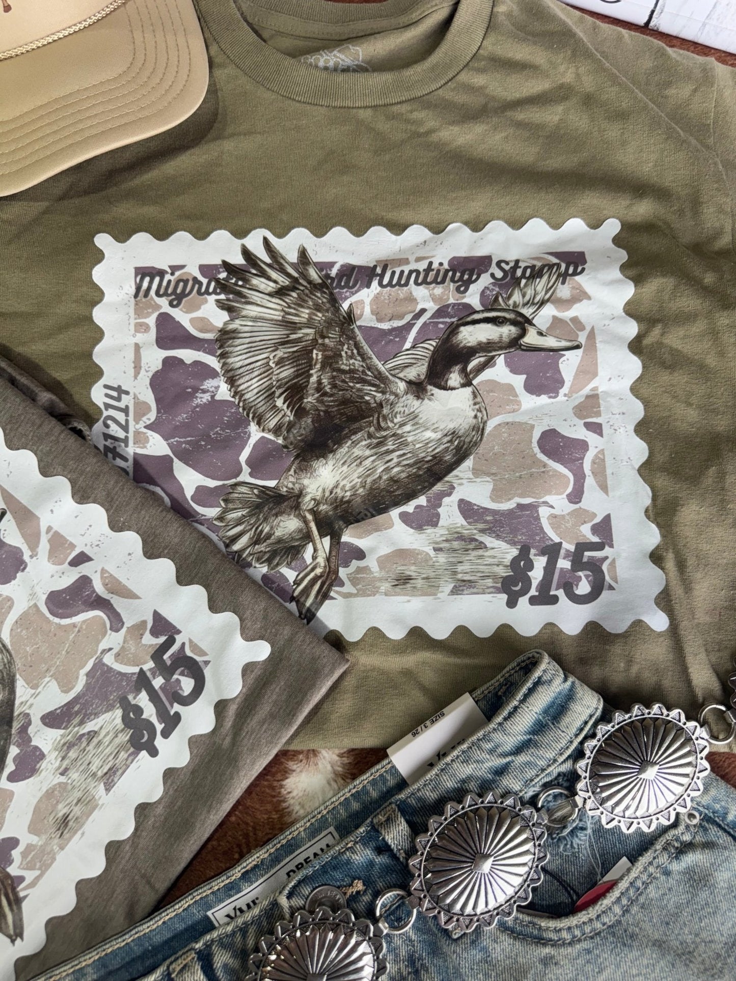Duck Stamp Graphic Tee Wild Junkie