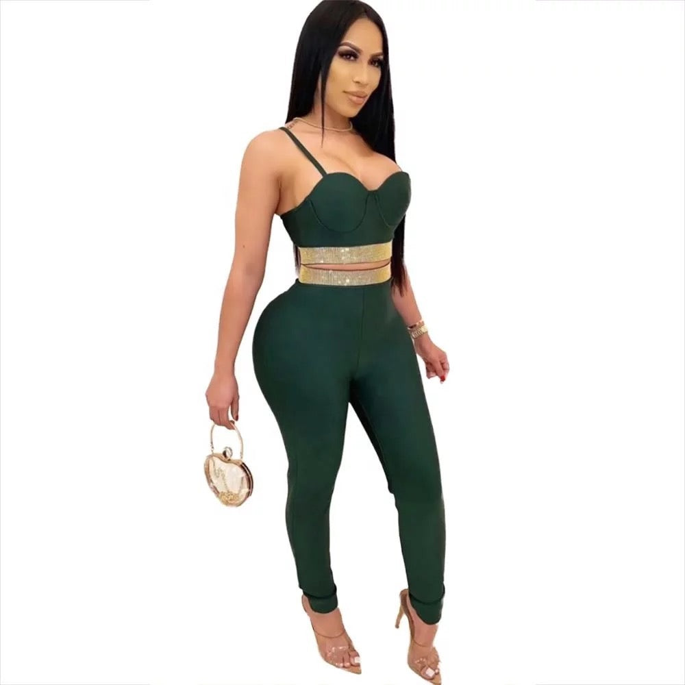 Currency Pantset Porshia By Porshia Banks