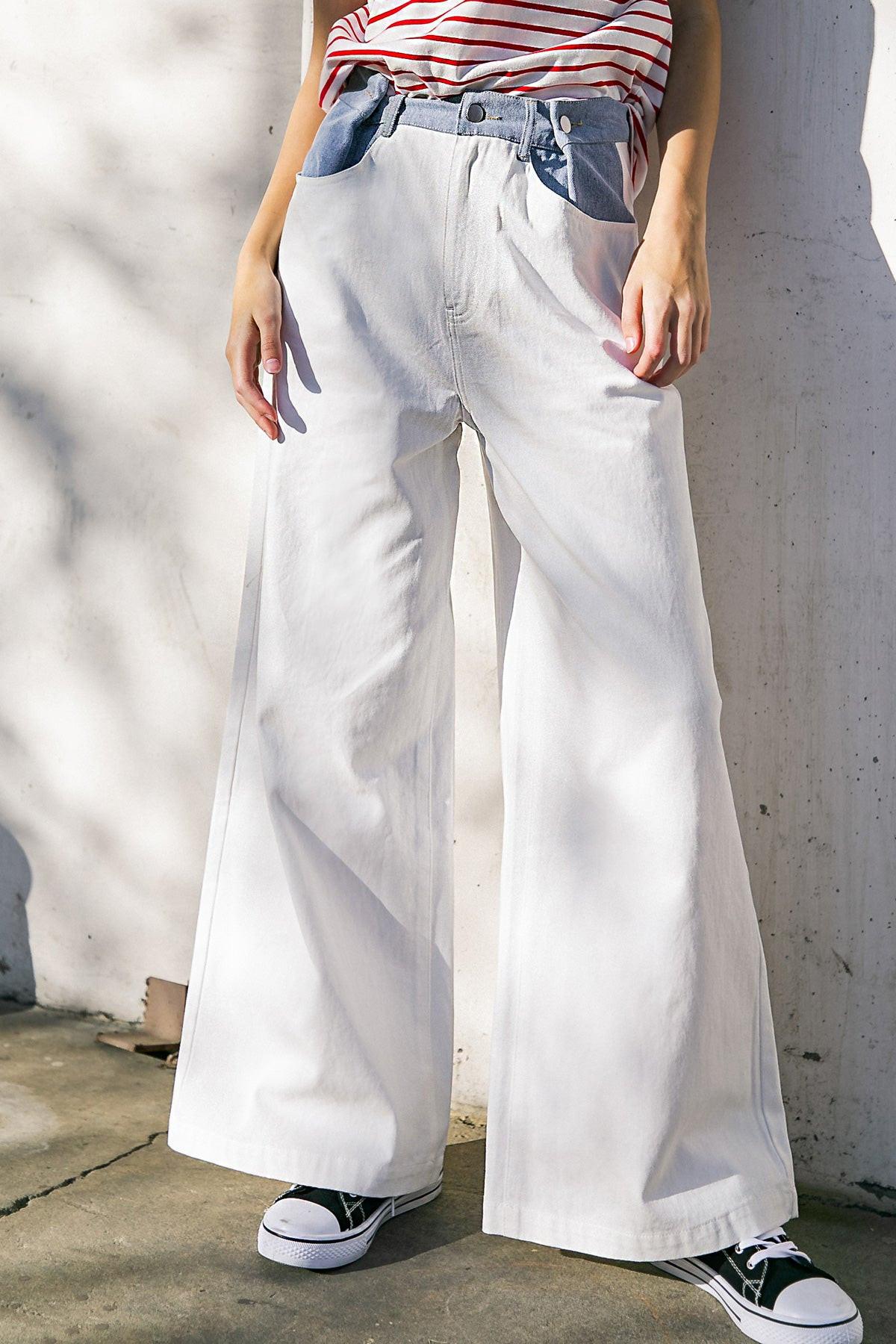 CLAIM TO FAME DENIM TWILL PANTS Flying Tomato