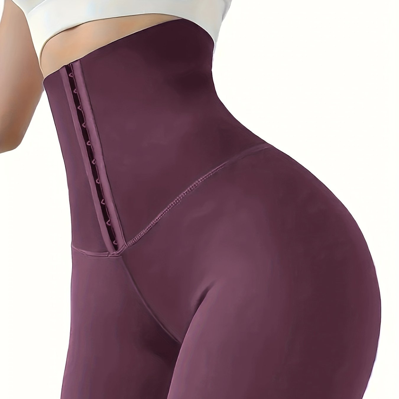 Women'S High-Waist Double-Breasted Tummy Control Leggings - Thickened, Stretchy, Button Closure, Olive Green, Long Length, All-Season Skinny Jeans for Butt Lifting & Belly Smoothing, High Waisted Leggings, Butt Lifting Appare NovaCart