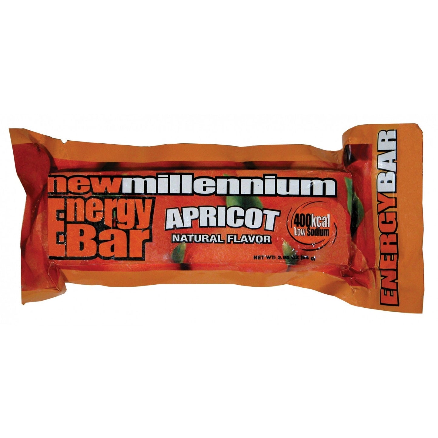 Millennium Energy Bar Apricot 400 Calories quakekits.com