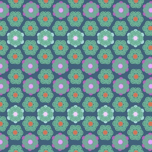 Geometric Floral Retrolicious