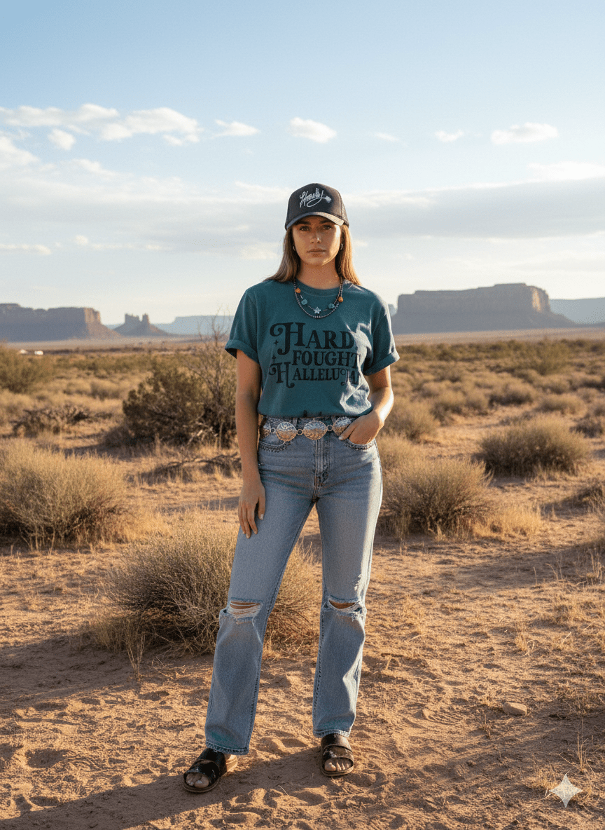 Hard Fought Hallelujah Graphic Tee Wild Junkie
