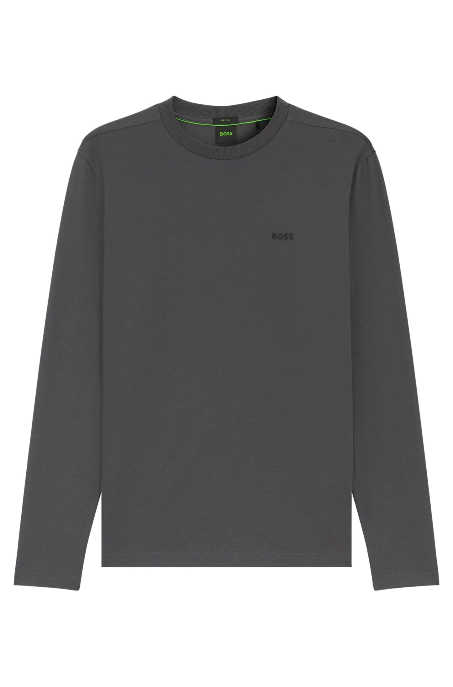 Boss Green Long Tee - Grey Denim Exchange