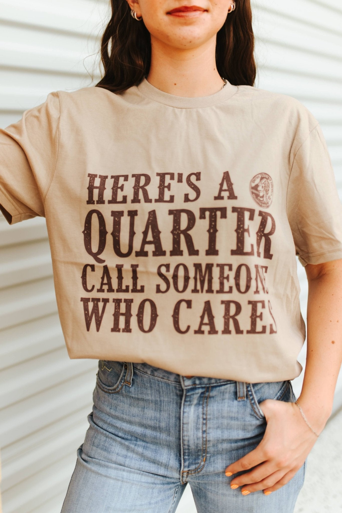 Here's A Quarter Graphic Tee Wild Junkie