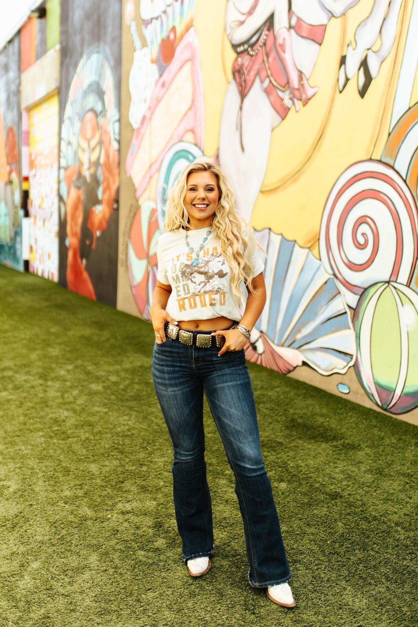 It's That Damned Rodeo Graphic Tee Wild Junkie
