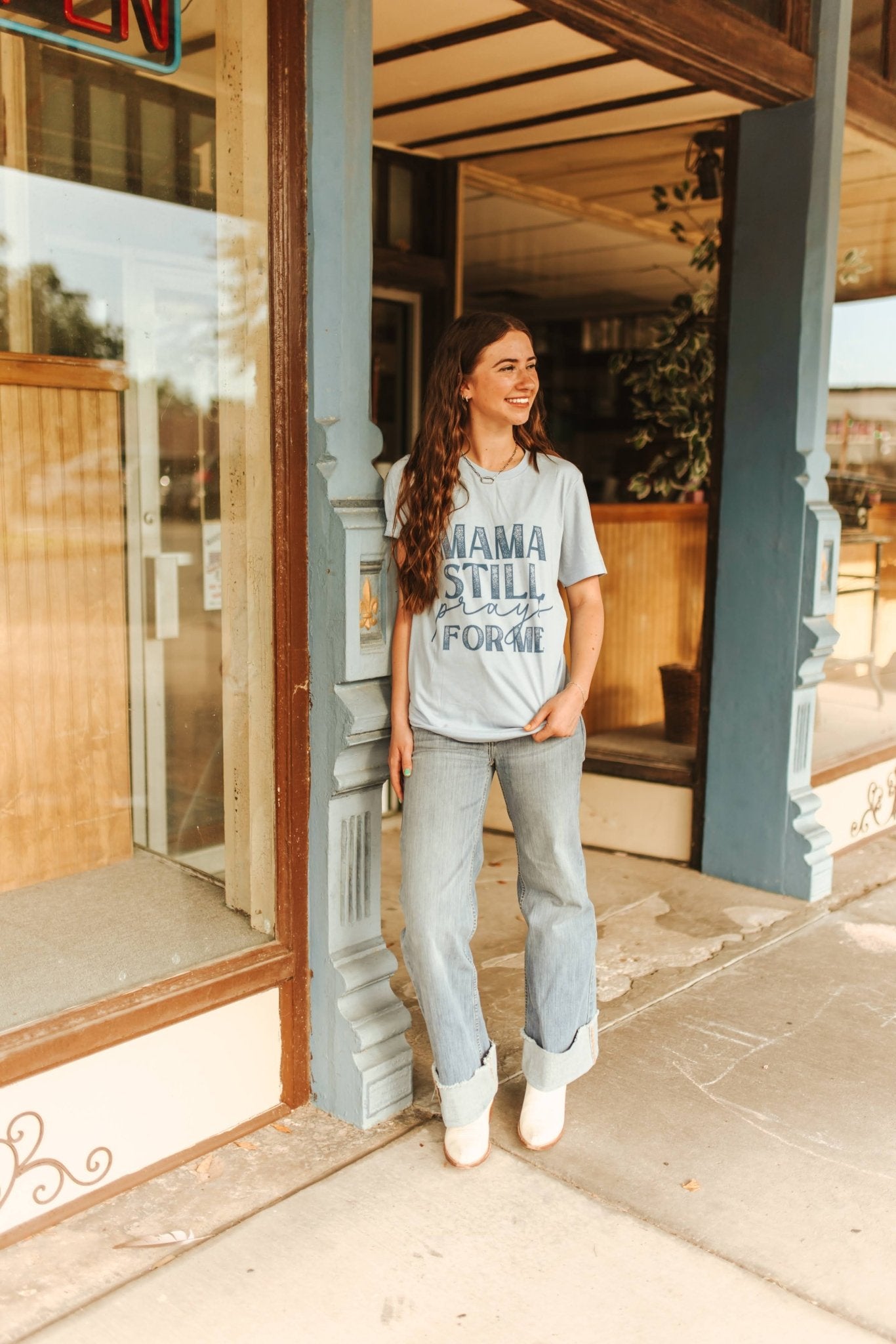 Mama Still Prays For Me Graphic Tee Wild Junkie