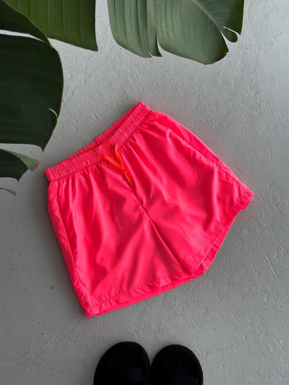 HydroFlex Neon Pink Men's Shorts – Quick-Dry, Lightweight, Standout Activewear Withinblack