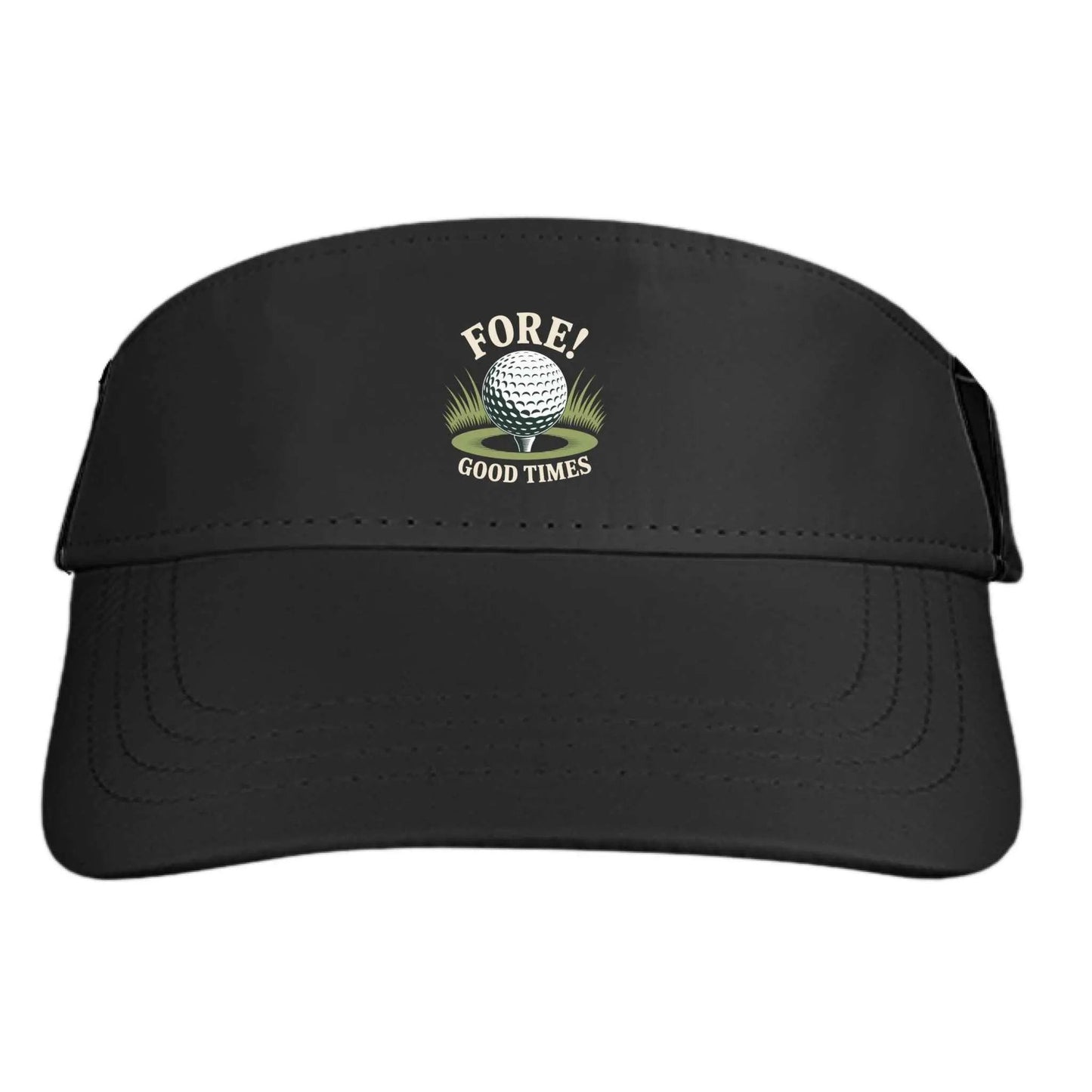 Hook and Loop Golf Visor for Ultimate Sun Protection and Comfort SnagBag