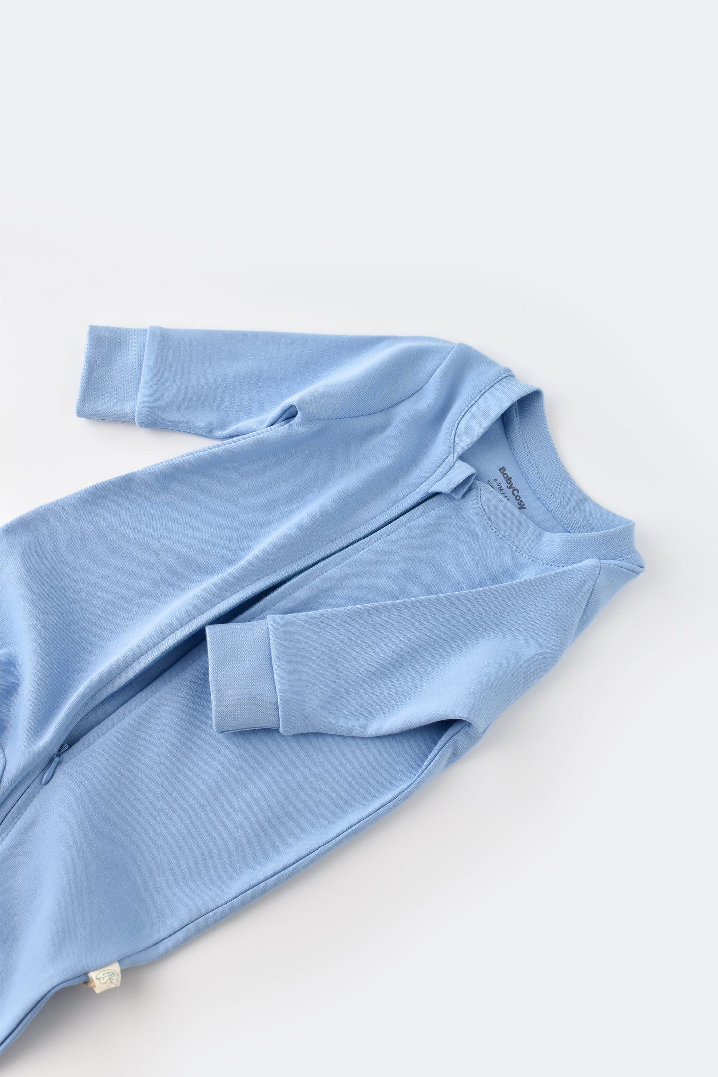 Blue Onesie 100% Organic Cotton Honey and Hive