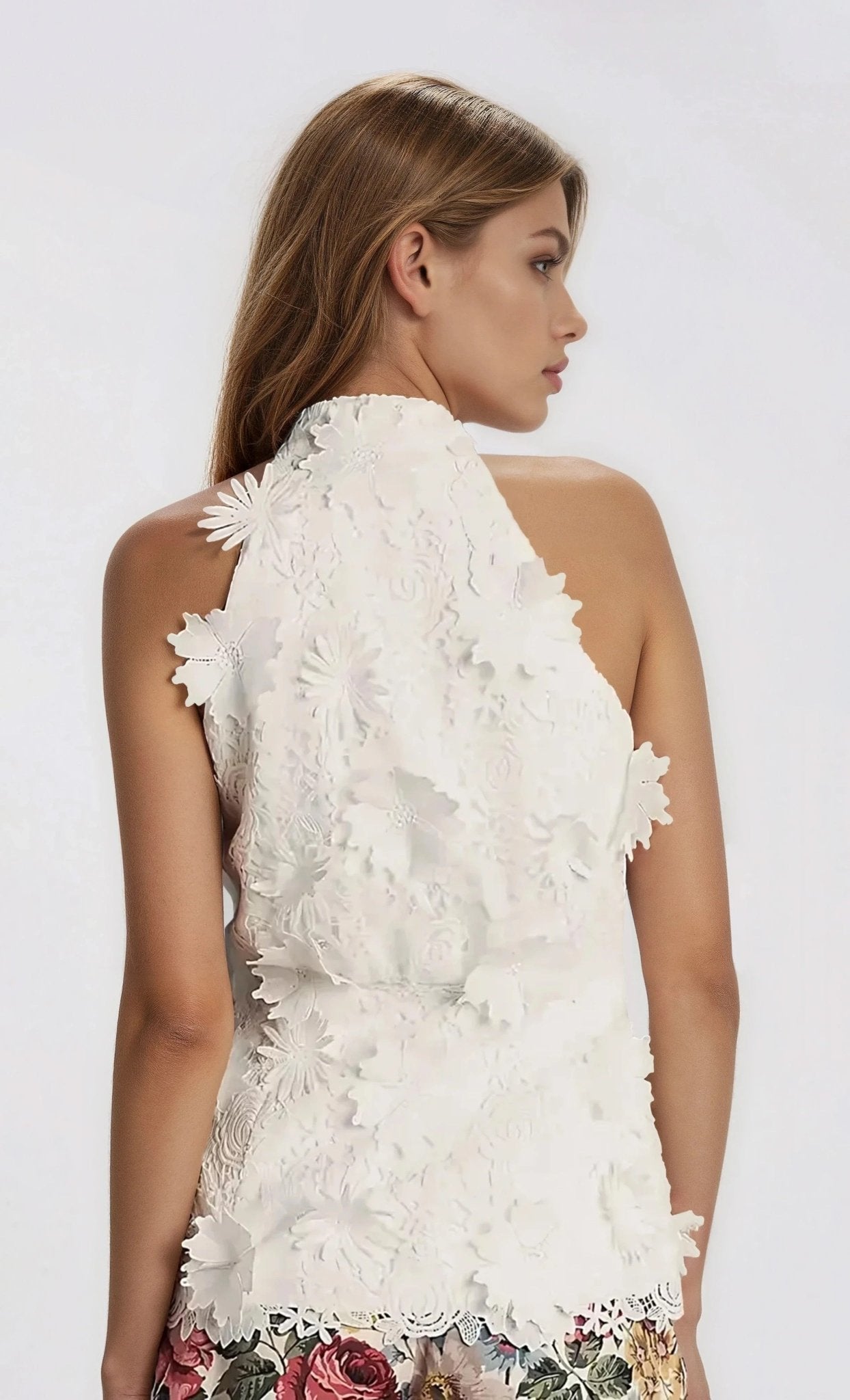 Remy Sleeveless Top – Orchid White XO, Tina
