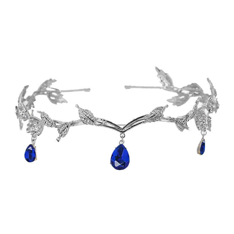 Rhinestone-Encrusted Hair Clip with Forehead Pendant Accent (MAC329) Mariam's Collection