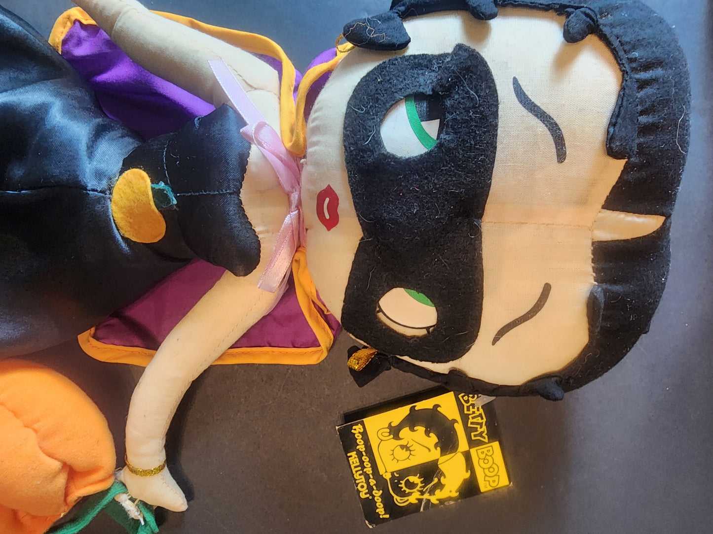 Betty Boop Mask Betty 16" Plush Doll Halloween Kellytoy Trick-or-Treat Tennessee Junk Trunk