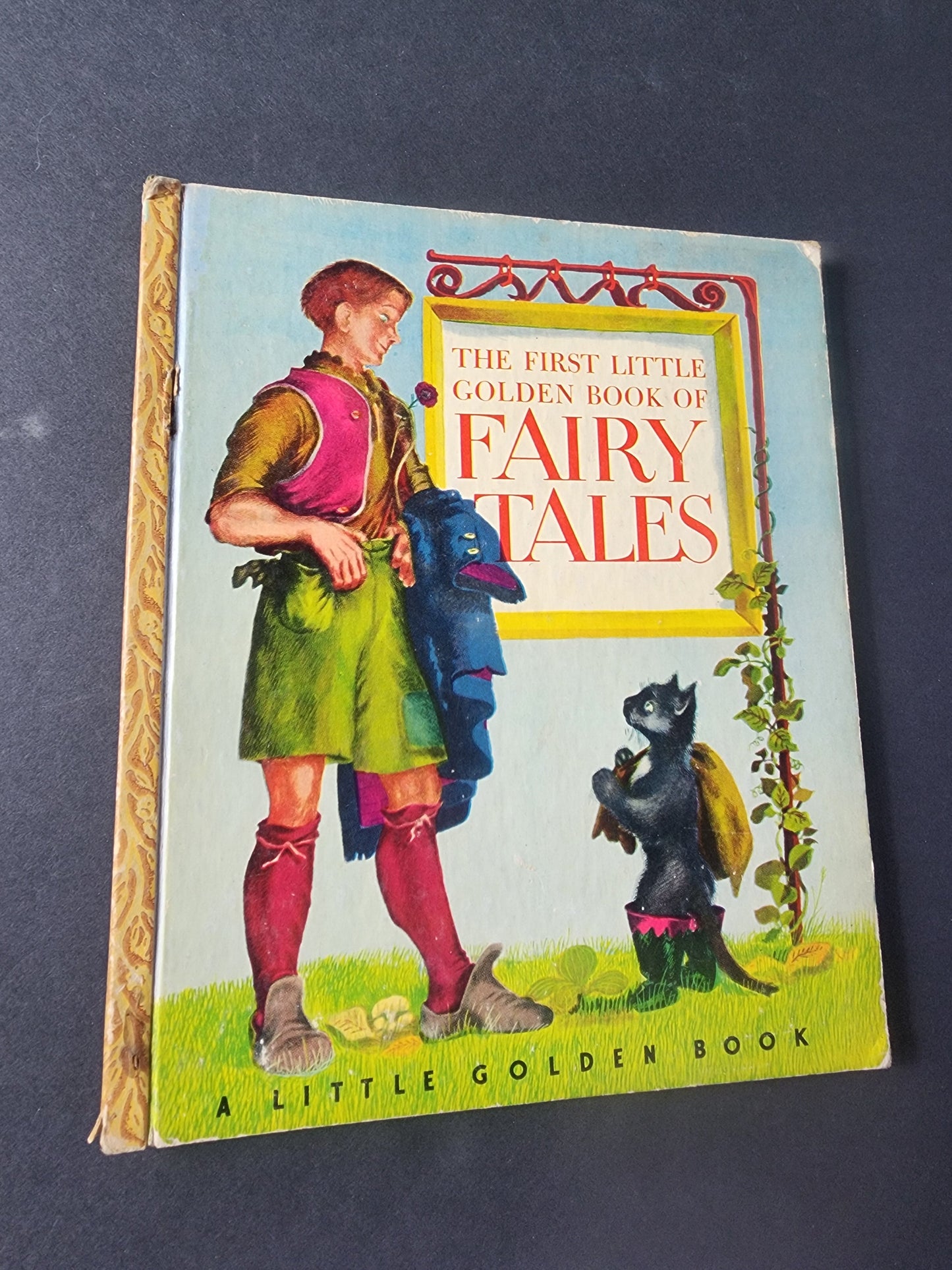 Vintage 1946 FIRST LITTLE FAIRY TALES A Little Golden Book Tennessee Junk Trunk