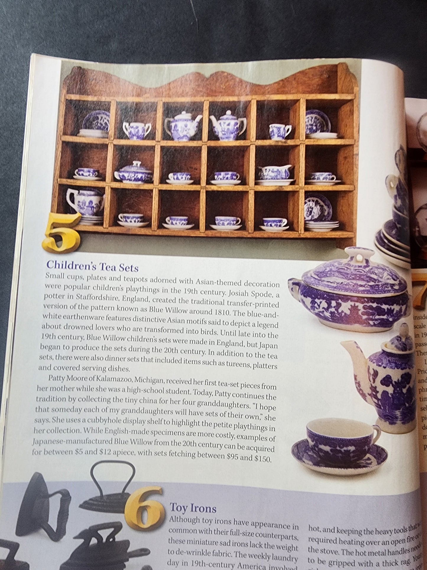 Country Sampler Jan 2019 Restful Retreats Create a Guest Suite, top 10 Collectibles Tennessee Junk Trunk