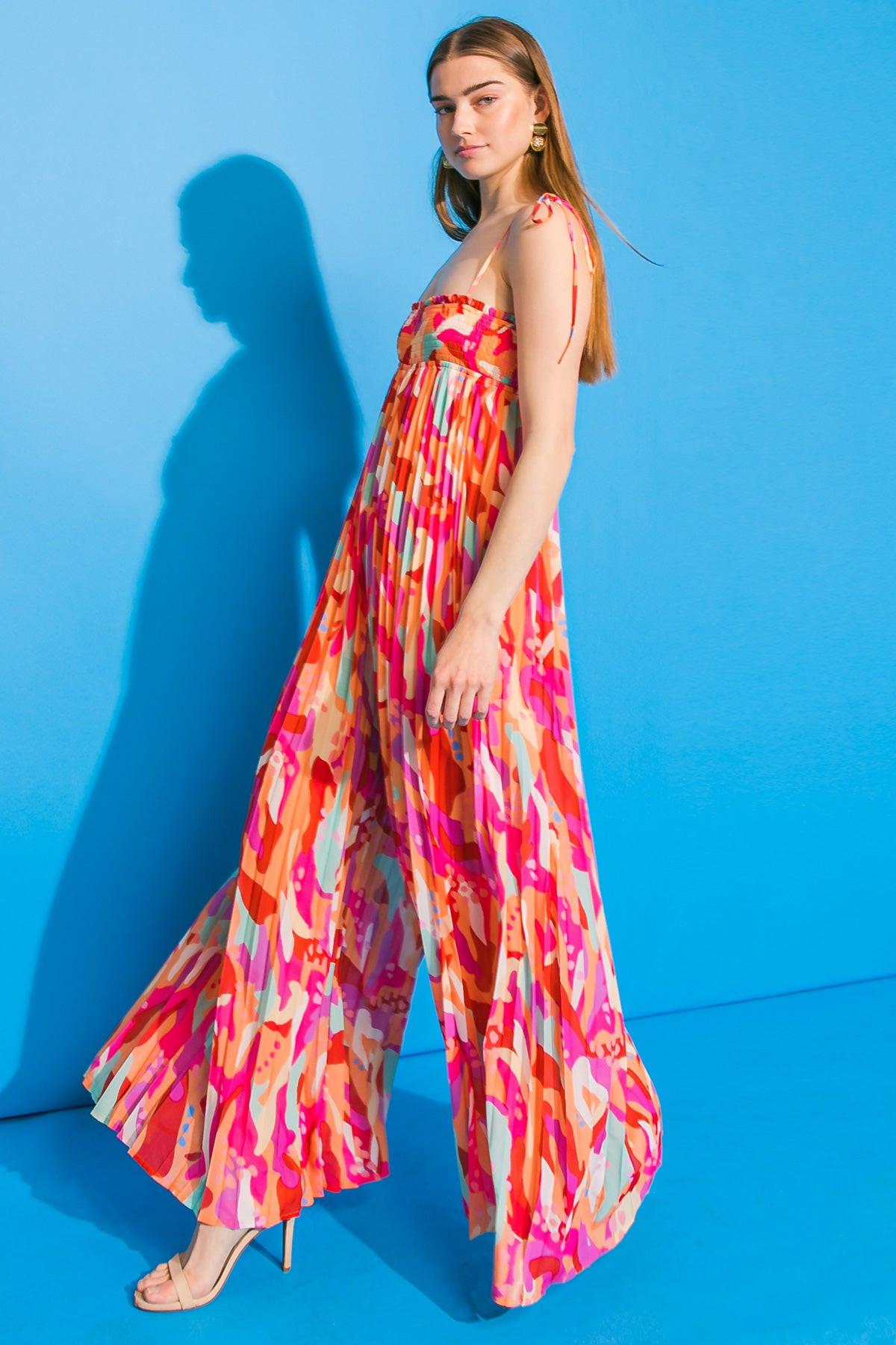 BETTER GET GOING WOVEN JUMPSUIT Flying Tomato