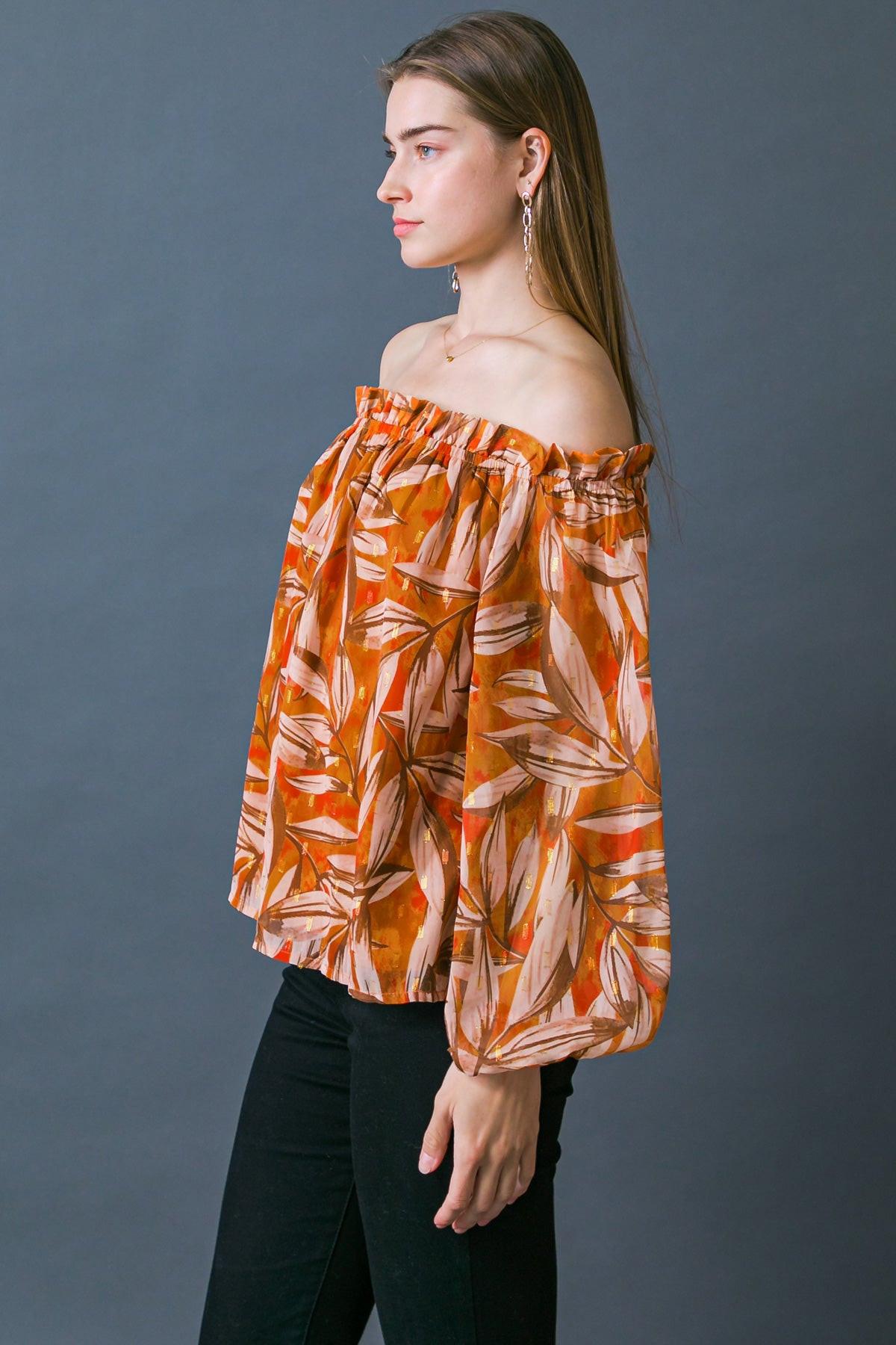 MAKE ME BELIEVE WOVEN TOP Flying Tomato