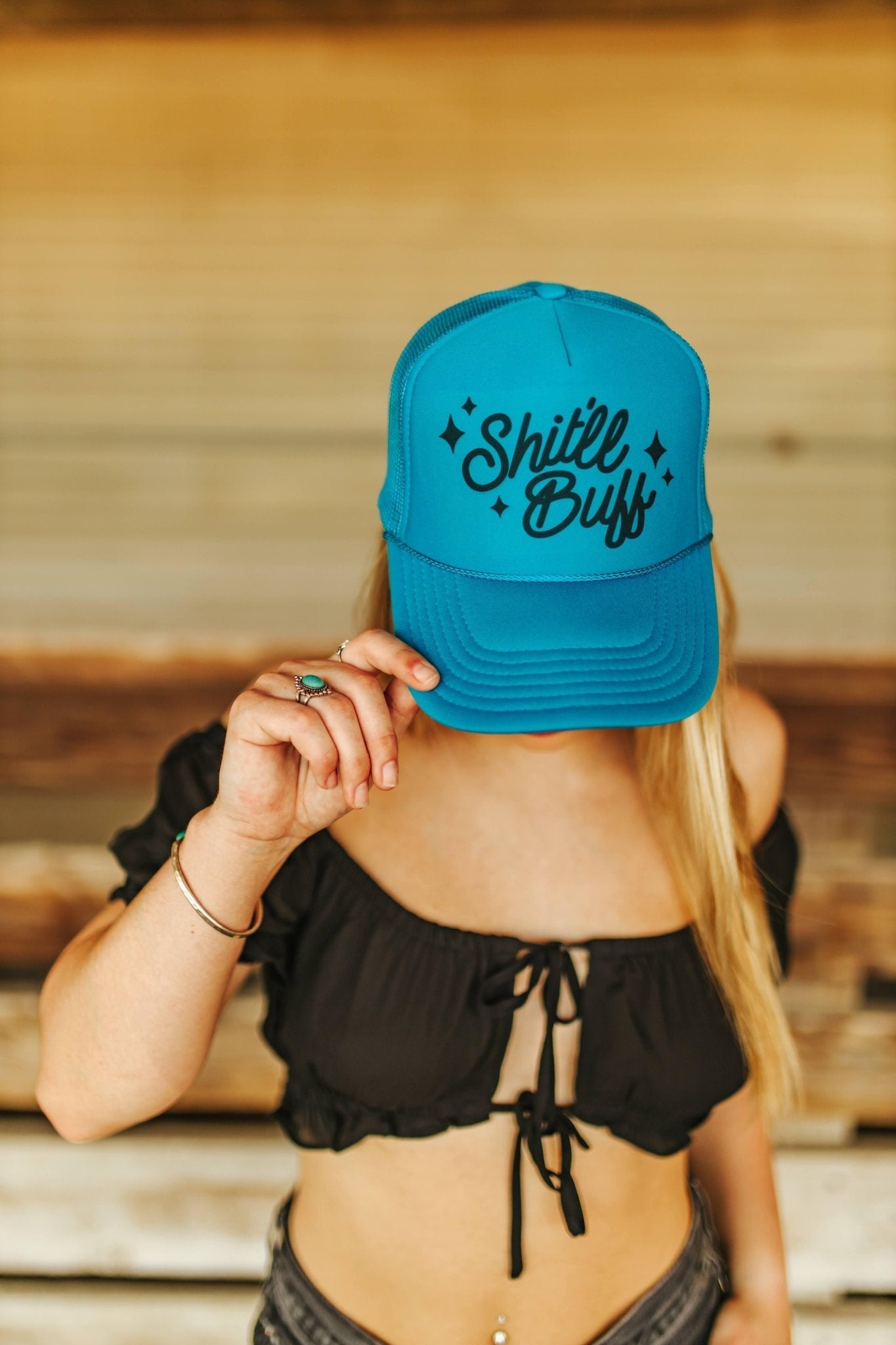 Shit'll Buff Trucker Hat Wild Junkie