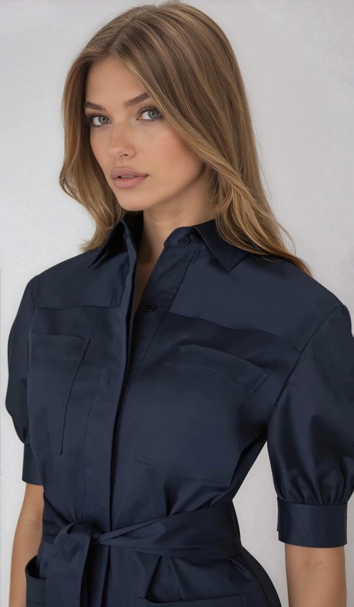 Vince Dress – Navy XO, Tina