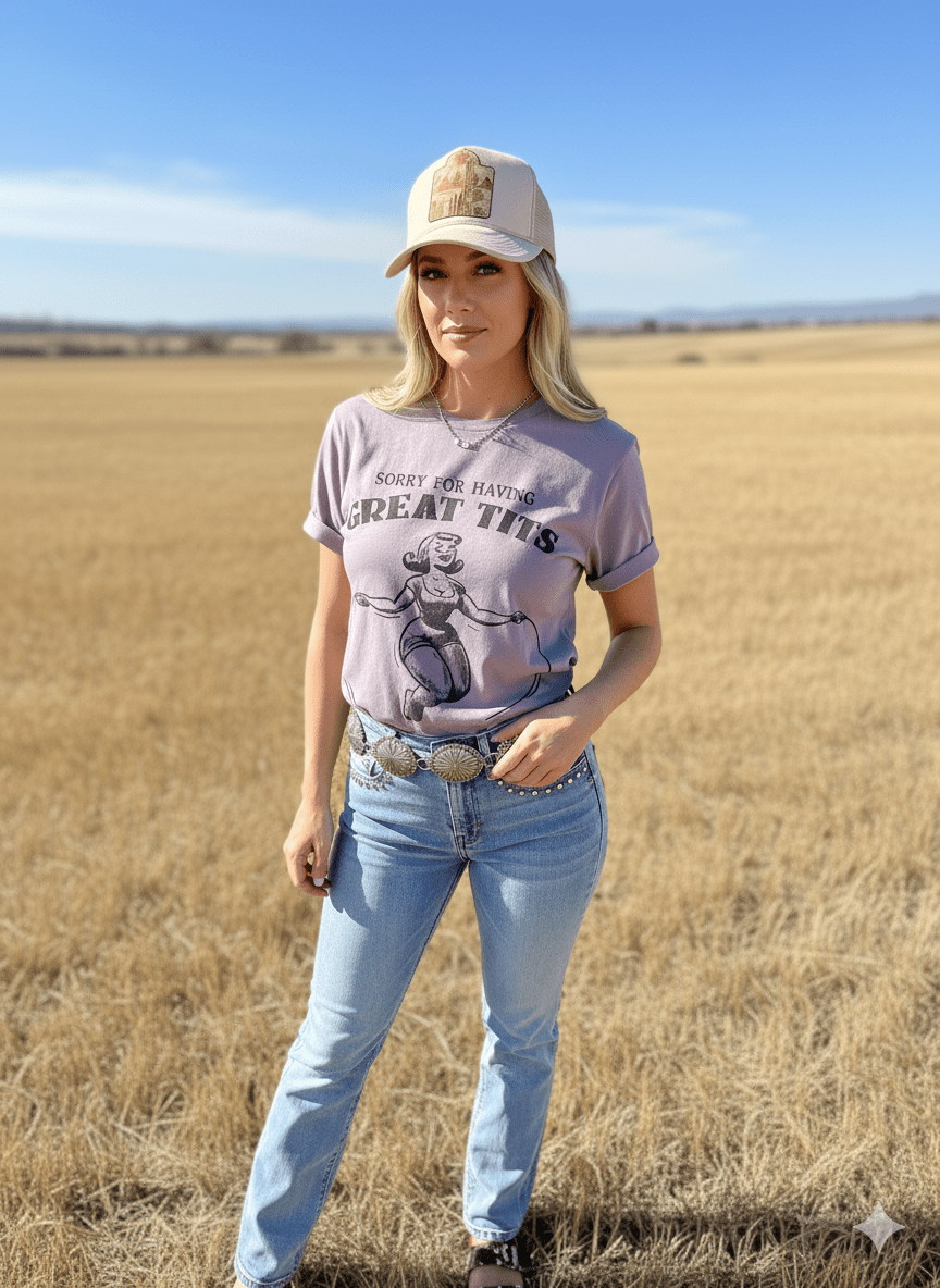 Sorry For Having Great Tits Graphic Tee Wild Junkie
