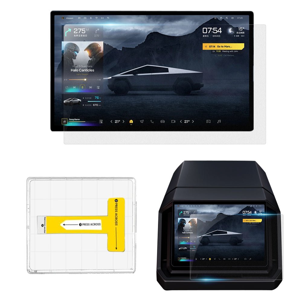 Tempered Screen Protector for Cybertruck Tesery Official Store