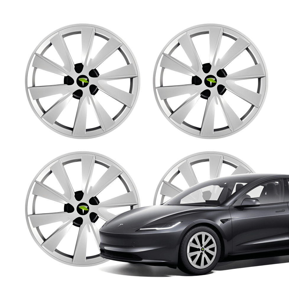 TESERY 18″ 19″ Hubcaps for Model 3/Y (4PCS) Tesery Official Store
