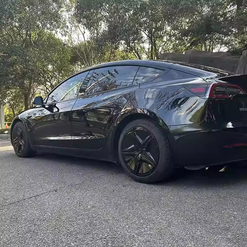 Starfish Style ABS Hubcaps for Model 3/Y | 18"/19" | 4-Piece Set | 2 Colors | Full Edge Coverage | Snap-On Install Tesery Official Store