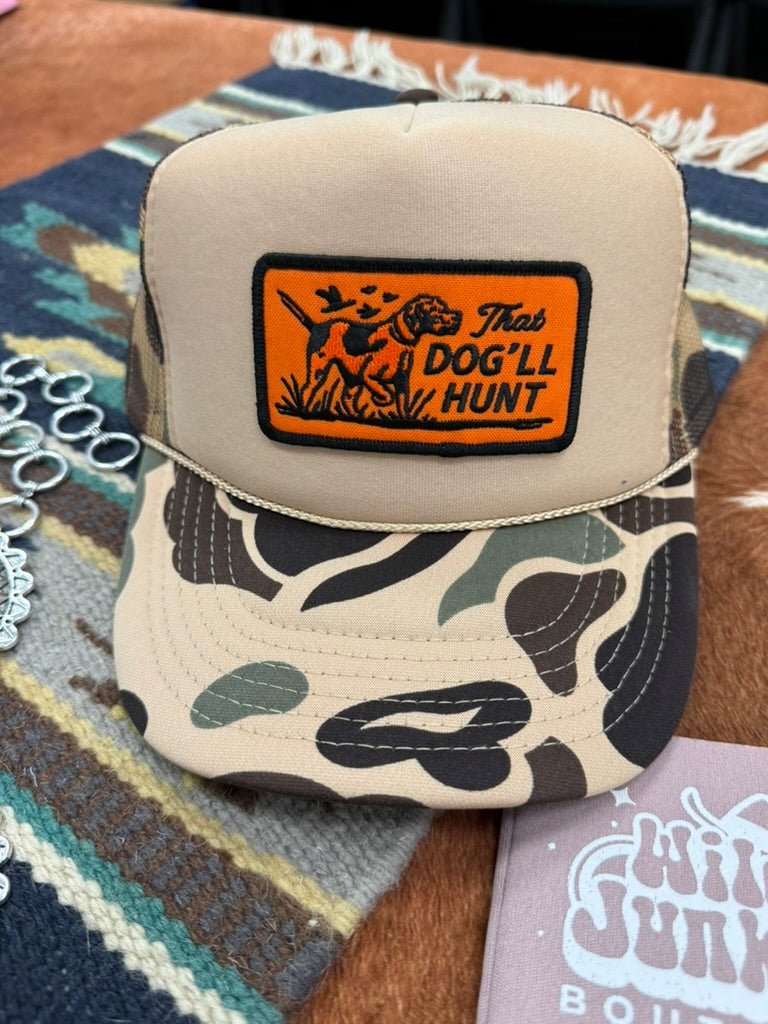 That Dog'll Hunt Patch Trucker Hat Wild Junkie