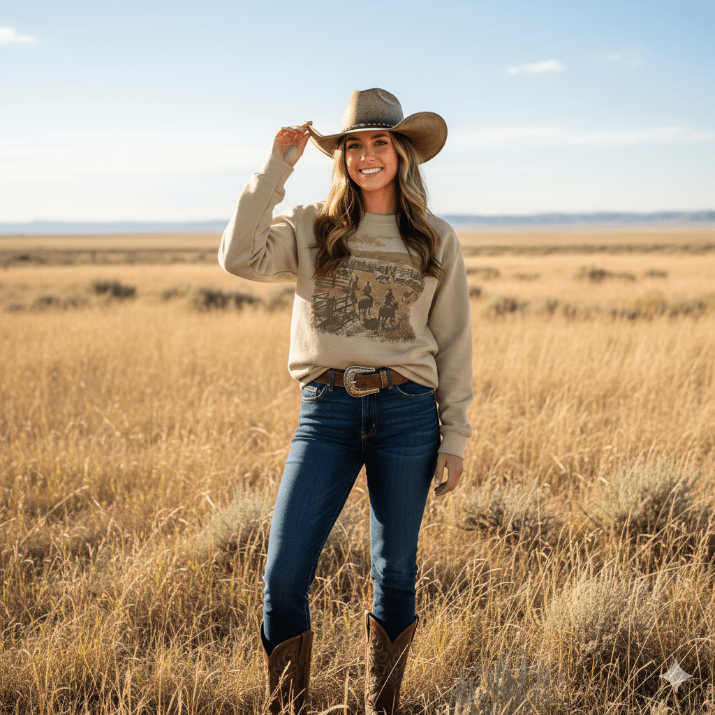 The Herd Keeper Graphic Sweatshirt Wild Junkie