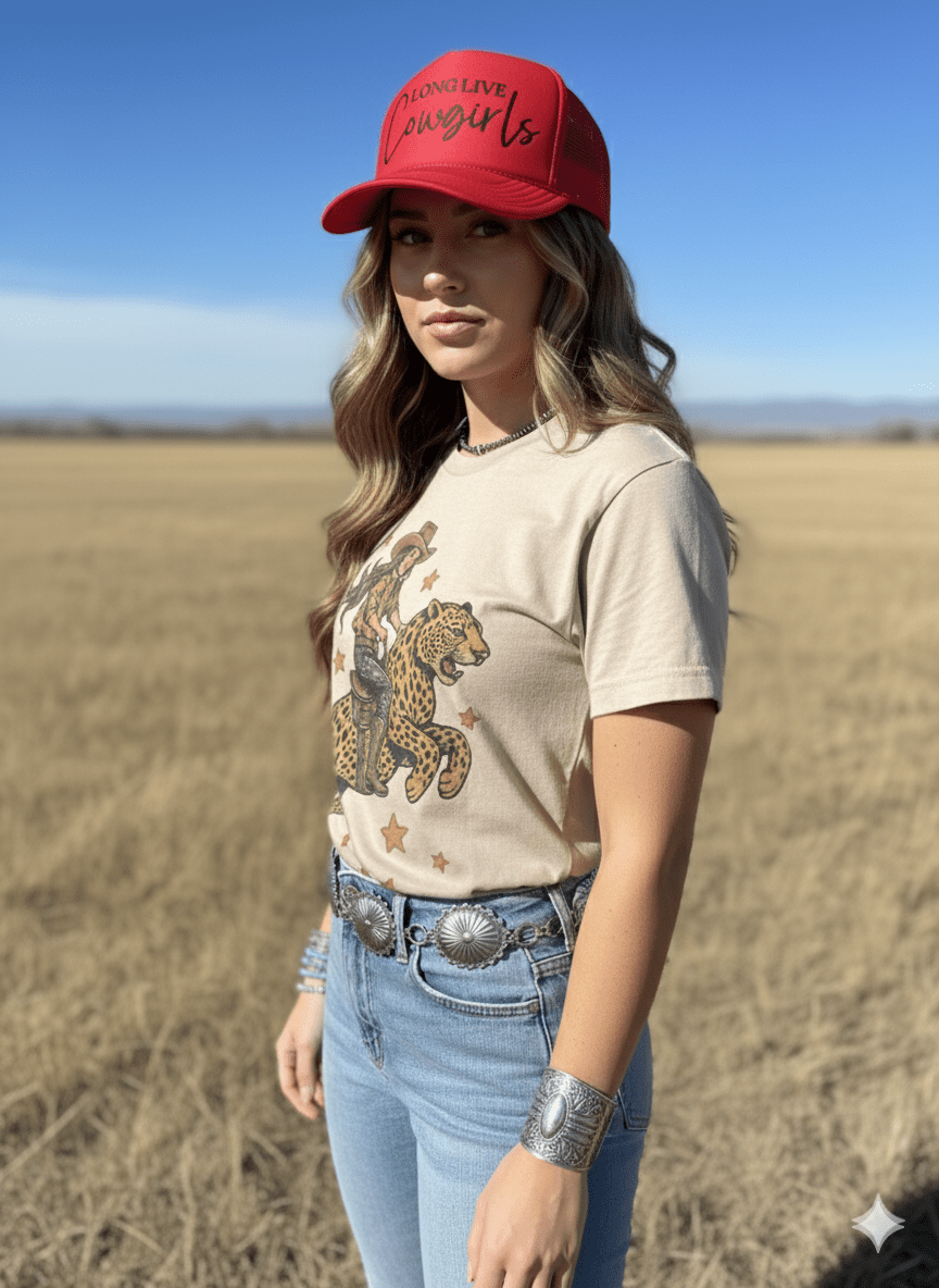The Untamed Cowgirl Graphic Tee Wild Junkie